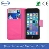 Flip Wallet PU Leather Cell Phone Case for iPhone5S