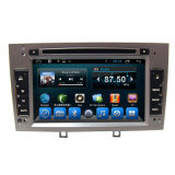 Double DIN DVD GPS Car Multimedia Player for Peugoet 308