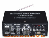 Ak-668d PRO Audio Amplifier with USB SD Function
