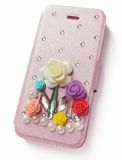 Cute Rhinestone Flower Mobile Phone Cover (MB1227)