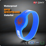Printable Logo RFID Chip Silicon RFID Bracelet