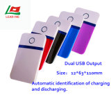 Portable Polymer, 2 USB Port Mobile Power Bank