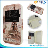Stand Leather Flip Cover Universal Case for Mobile Phone