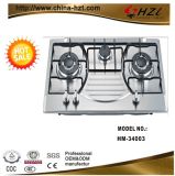 Special Stainless Steel 3 Burner Gas Stove (HM-34003)