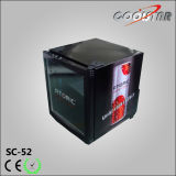 Glass Door Beverage Cooler Portable Refrigerator (SC52)