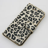 Luxury Leopard Print PU Leather Case Cover Skin for iPhone 5
