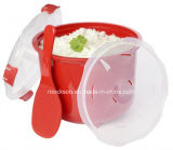 Microwave Rice Cooker Steamer Healthy Food Steam Container