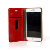 China Wholesale Red Leather Mobile Phone Case for iPhone