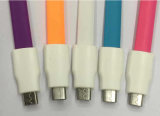 Double Side Flat Magnetic USB Cable for Smartphones (LCCB-058)