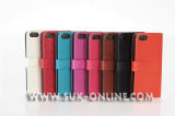 Genuine Leather Card Stand Flip Case for iPhone 5