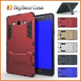 Military Heavy Duty Bumper Armor Cover Stand Case Curved Film for Galaxy A7