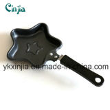Mini Carbon Steel Non-Stick Egg Pan with Five-Pointed Star Pattern