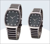 Stainless Steel Couple Watches, Quartz Watch (15174)