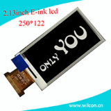 2.13inch Sundlight Readable Wide Viewing Angle E-Ink/E-Paper Cog Graphic LCD Display