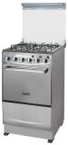 Full Stainless Steel Gas Stove with Oven with Full Glass Door