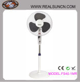 Stand Fan with Mesh Grill and Round Base Fs40-1mr