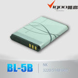 High Quality Lithium Mobile Phone Battery 3.7V 600mAh Bl-5c