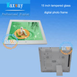 Scratch-Proof Front Tempered Glass Digital Photo Frame 15 (MW-1503DPF) T