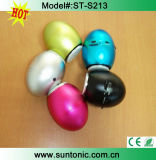 Mini Egg Speaker, Night-Light Speaker with FM Function/TF Card