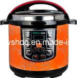 Practical Aluminum Pressure Cooker / Shiny Orange Color