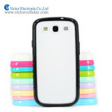 Cell Phone Accessories for Samsung Galaxy S3 Clear PC+ Color TPU Frame Case