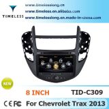2 DIN Car DVD for Chevrolet Trax 2013 with Built-in GPS, A8 Chipset, RDS, Bt, 3G/WiFi, 20 Dics Momery (TID-C309)