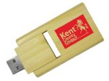 Wooden Swivel USB Flash Drive (PZW212)