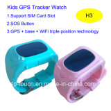 Multiple Languange Smart Kids GPS Tracker Watch (H3)