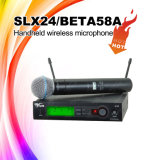High Quality Slx24/Beta58 Wireless UHF Microphone System