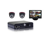 3G/GPS Car Tracking System with Mdvr Cameras for Video Recording