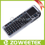 2.4G Ultra Mini Backlit Wireless Keyboard with Touchpad & Laser Pointer -ZW-51006(MWK01)
