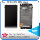 Touch Screen Digitizer LCD Display Screen Assembly with Bezel Frame for HTC One M7