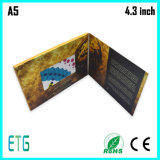 4.3inch 128MB A5 LCD Video Greeting Cards, Advertising Players