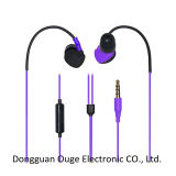 China Sport Stereo Earphone with Mic for Mobile Phone (OG-EP-6504)