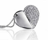 Gift Diamond Heart USB Flash Drive