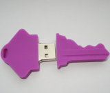 Customization PVC Key Shape USB Flash Drive