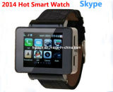 Fashion Smart Watch Cell Phone Watch Mobile Phone with Skype (HW-I6S)
