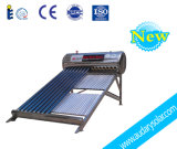 Low Pressure Solar Water Heater with Electric Heater and Reflector