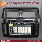Car DVD, Car Audio GPS Player for Toyota Prado 2014 with GPS, Bluetooth, iPod, Radio, TV, 3G, Rear View Input