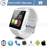 Mtk6260 Compatible Android OS Smart Bluetooth Silicone Watch (V8)