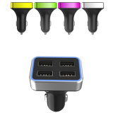 4USB 6.8A Car Charger for Tablet iPad and Mobile Phone