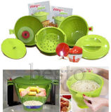 Magic Meal Microwave Steamer and Rice Cooker (k-mm130614)