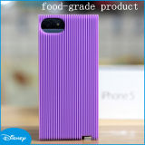 Purple Silicone Cell Phone Case for iPhone5S