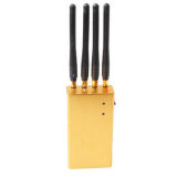 Mobile Phone Signal Jammer with 4PCS Omnidirectional Antennas and 30m Effective Radius