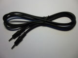 1.5m Black PVC Audio Cable