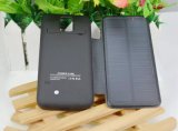 3800mAh Portable Rechargeable Backup Power Bank Case with Solar Panel Cover Battery Charging Case for Samsung S5 (HB-07)