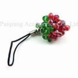 Strawberry Shaped Mobile Phone Accessories (PQMB0509)