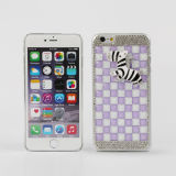 Purple Zebra Diamond PC Phone Cover for iPhone 6plus