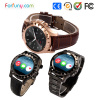 Water Resistance Round Screen Cell Phone Watch