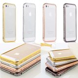 Diamond Bling Aluminum Metal Bumper Cases for iPhone6